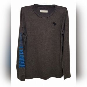 Abercrombie kids size 13/14 gray shirt